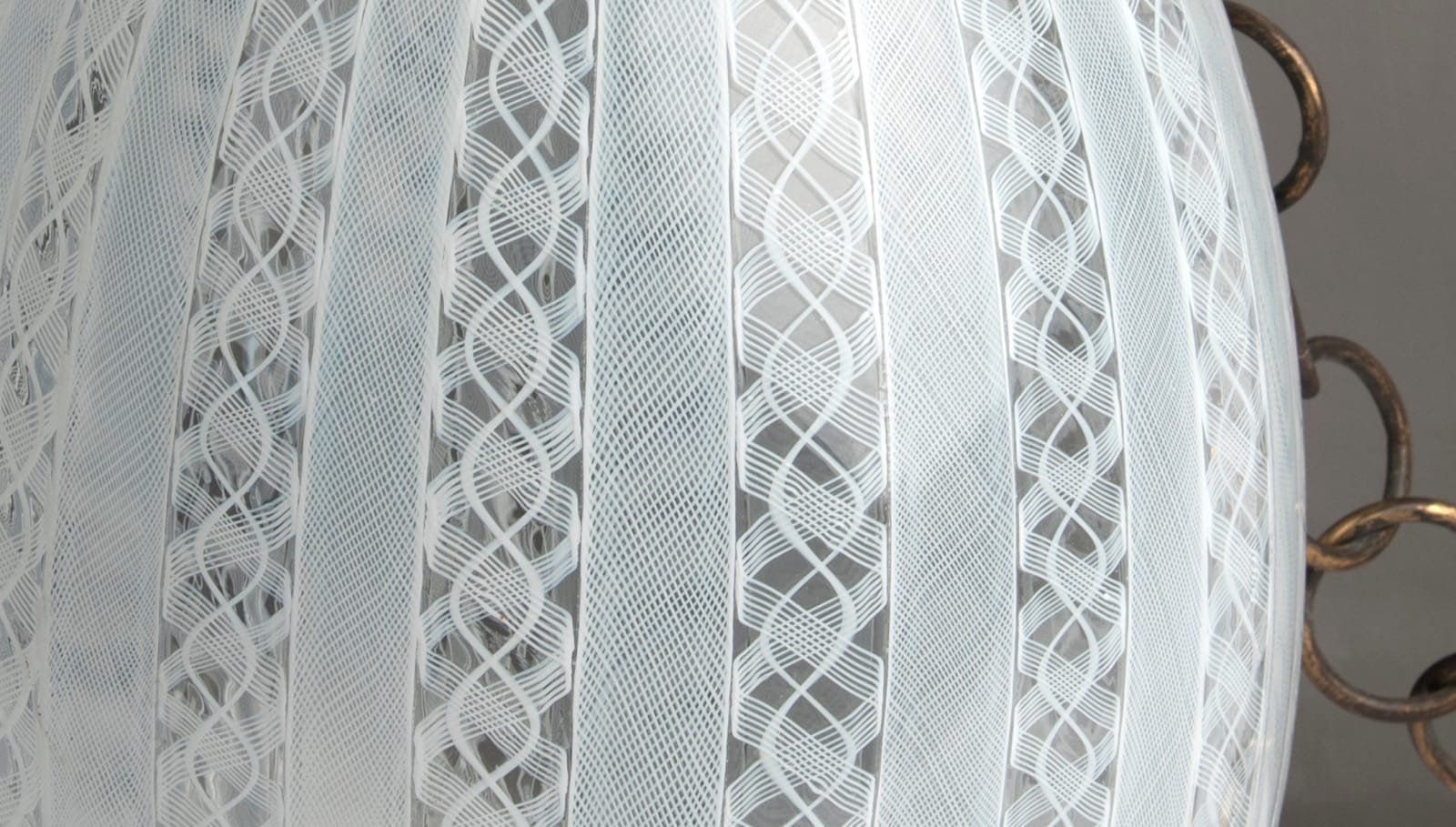 Murano Glass Pendant Light by Venini