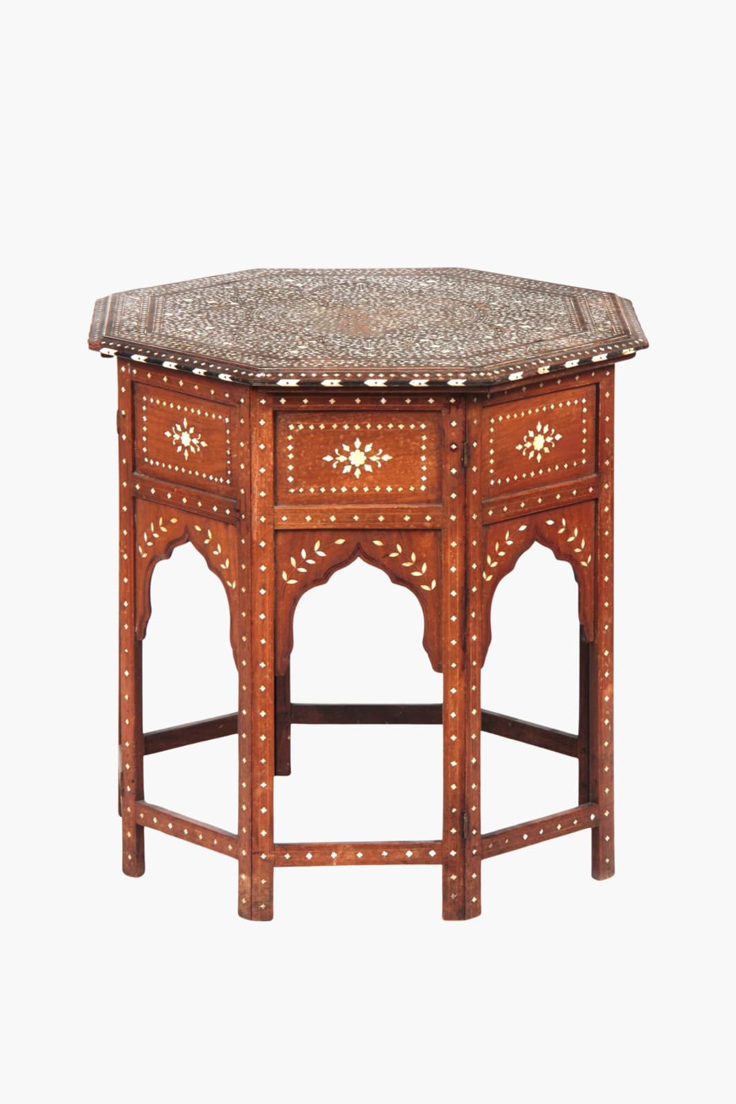 Large 19th Century Anglo-Indian Octagonal Table