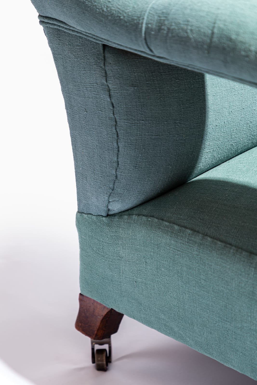 Large Victorian Open Armchair by Maple & co.