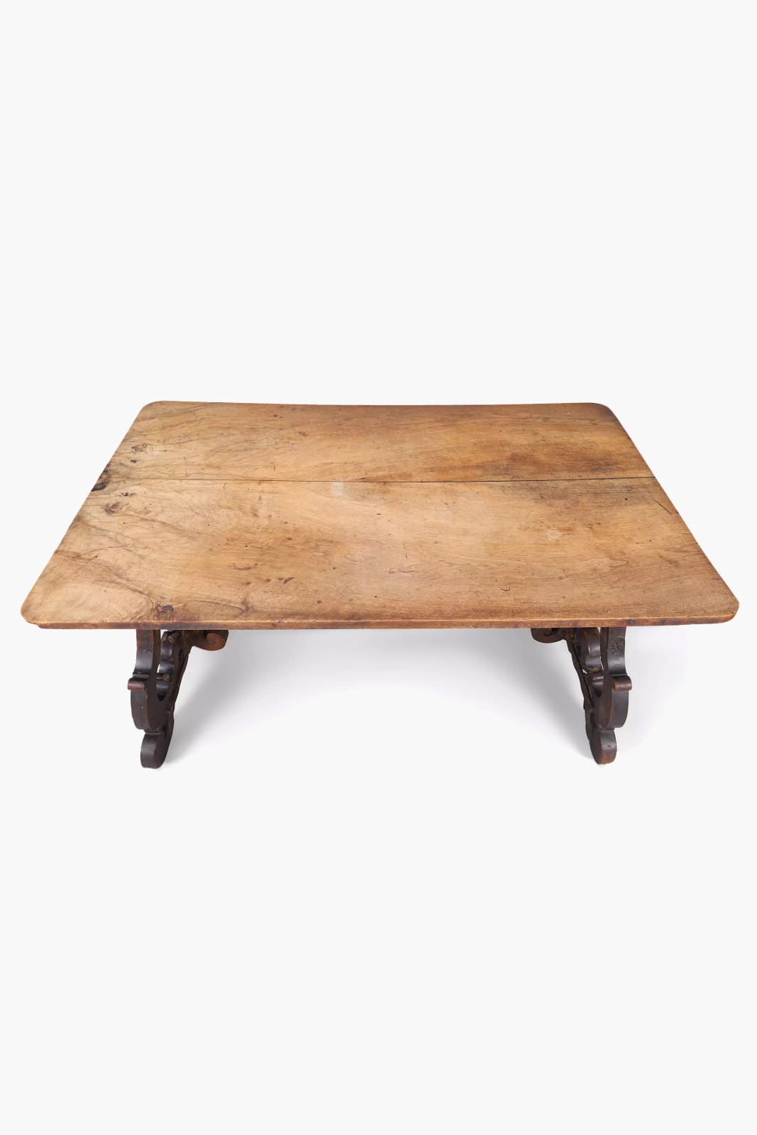A Spanish Baroque Walnut Centre Table, 18th century