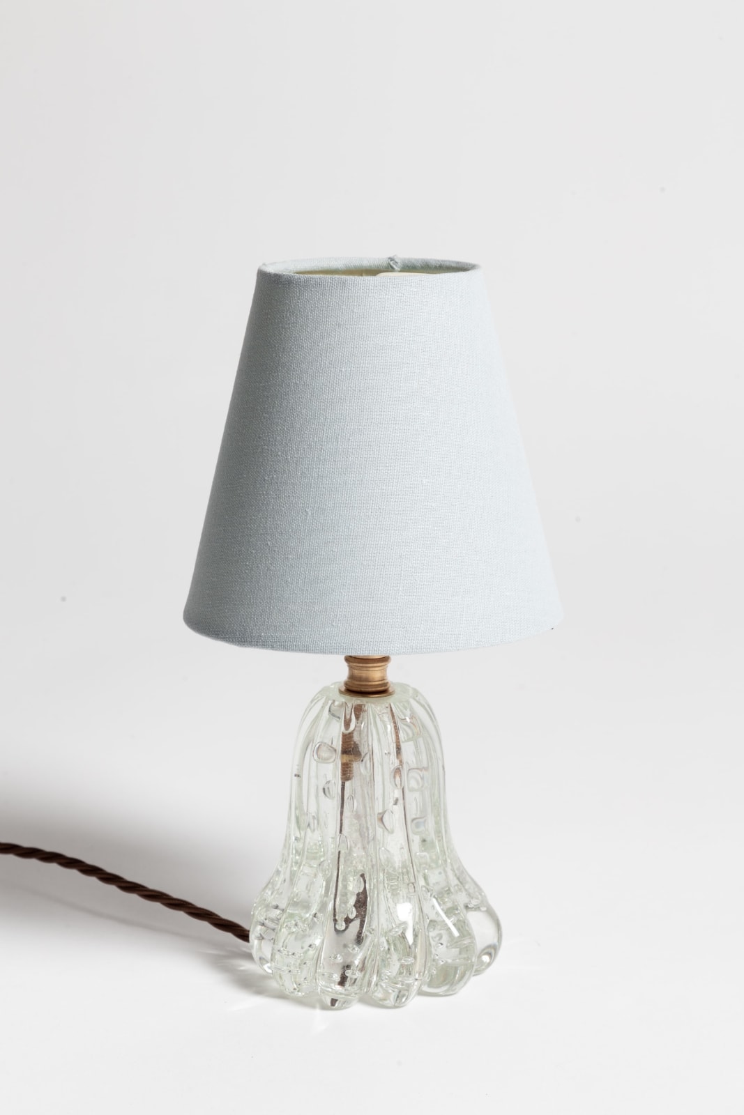 Pair of Murano Glass Lamps, Circa 1950