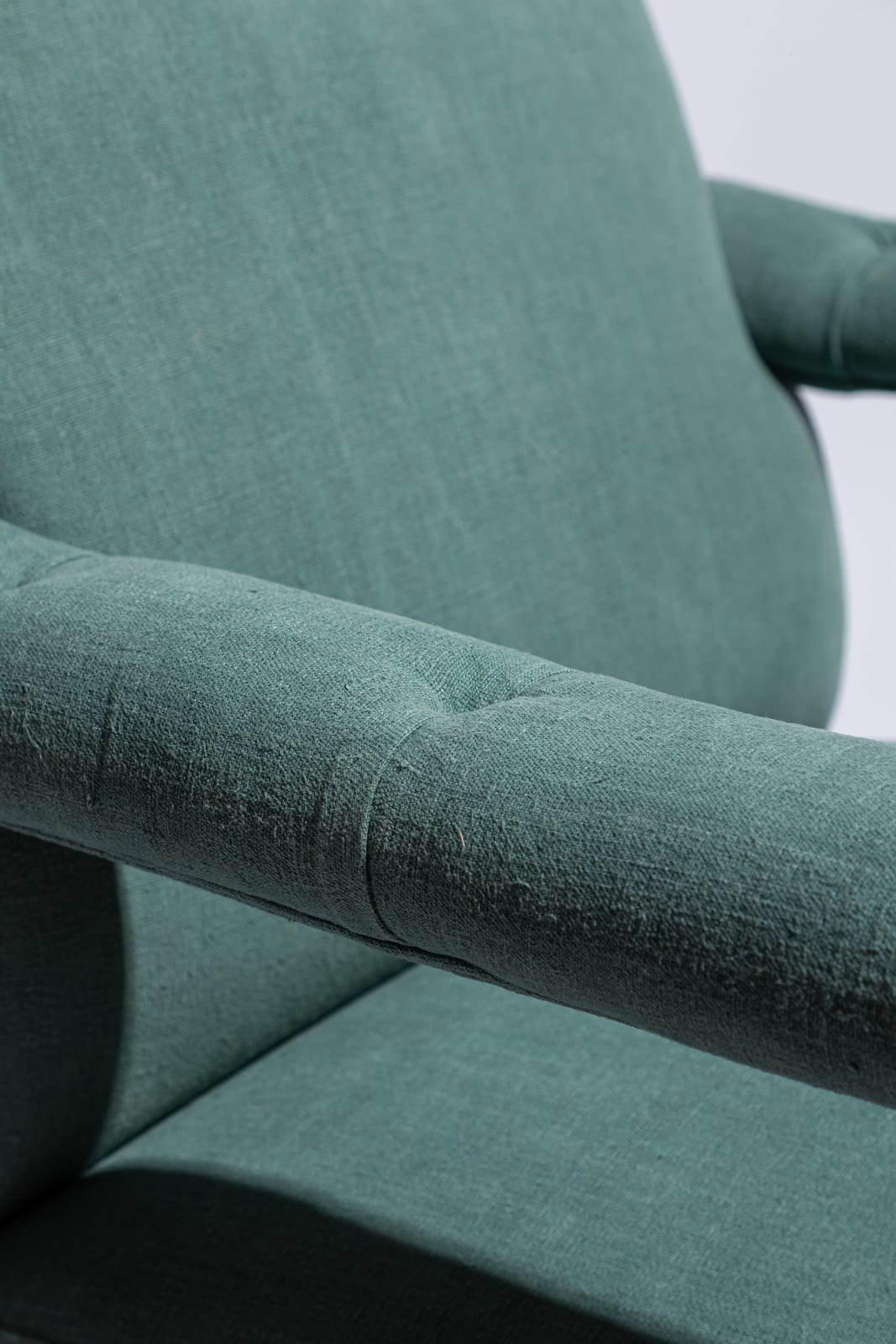 Large Victorian Open Armchair by Maple & co.