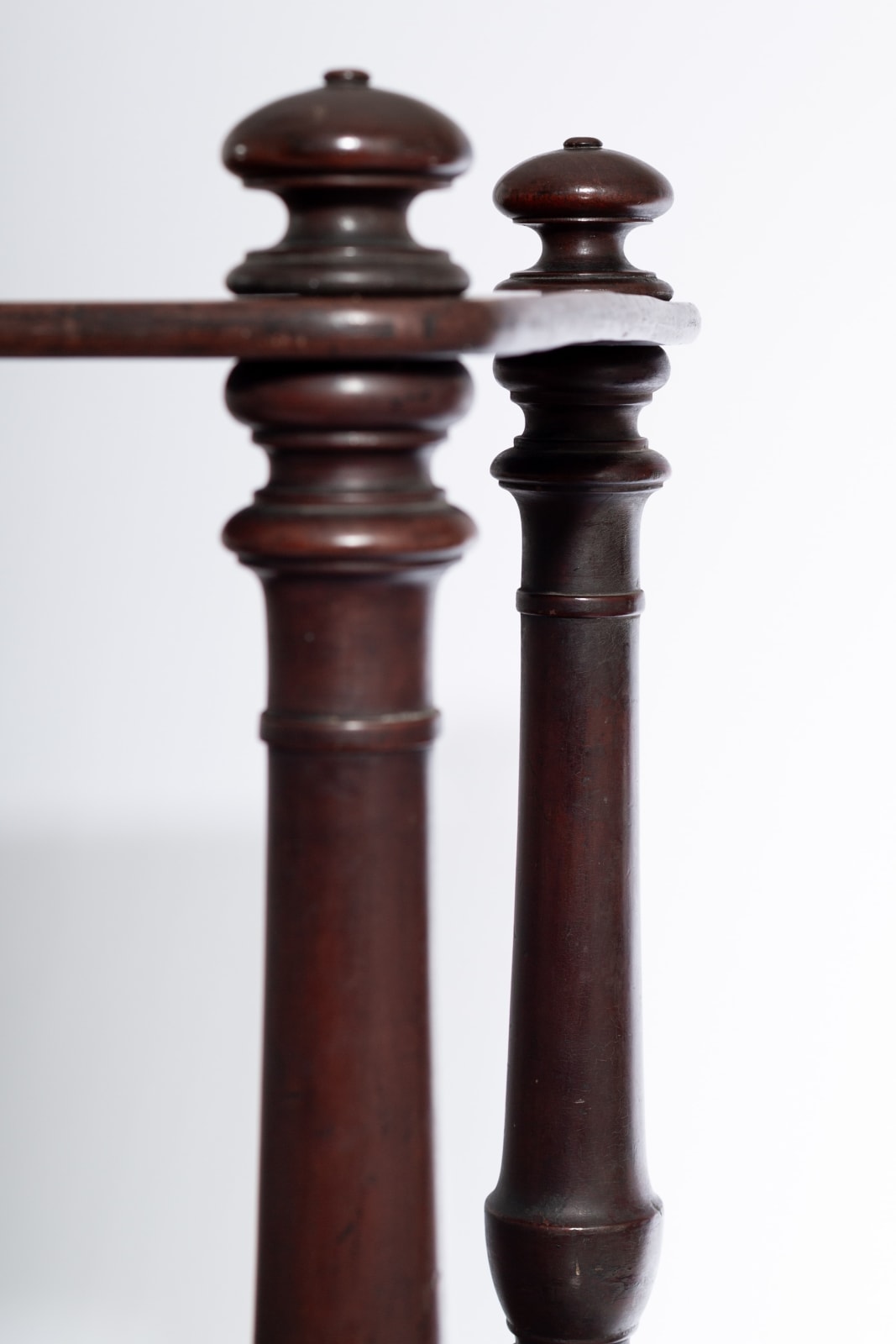 19th Century Mahogany Campaign Etagere
