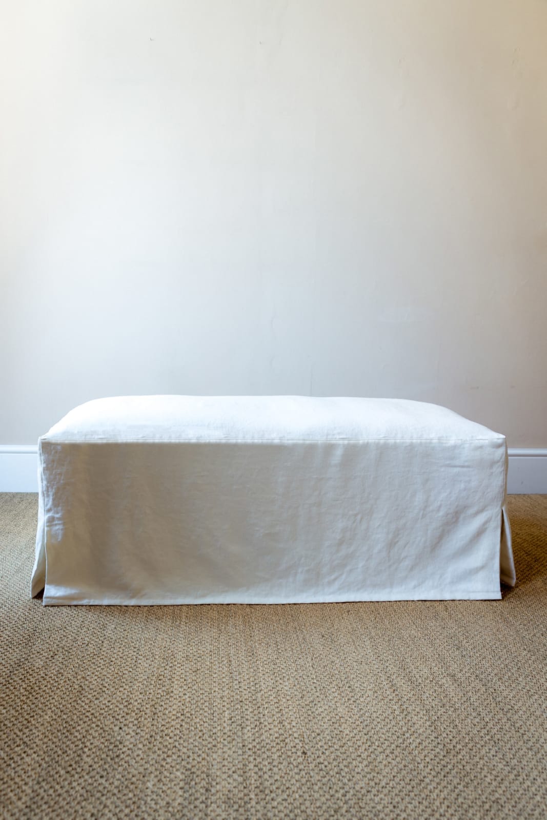 The Moreton Footstool with Loose Cover