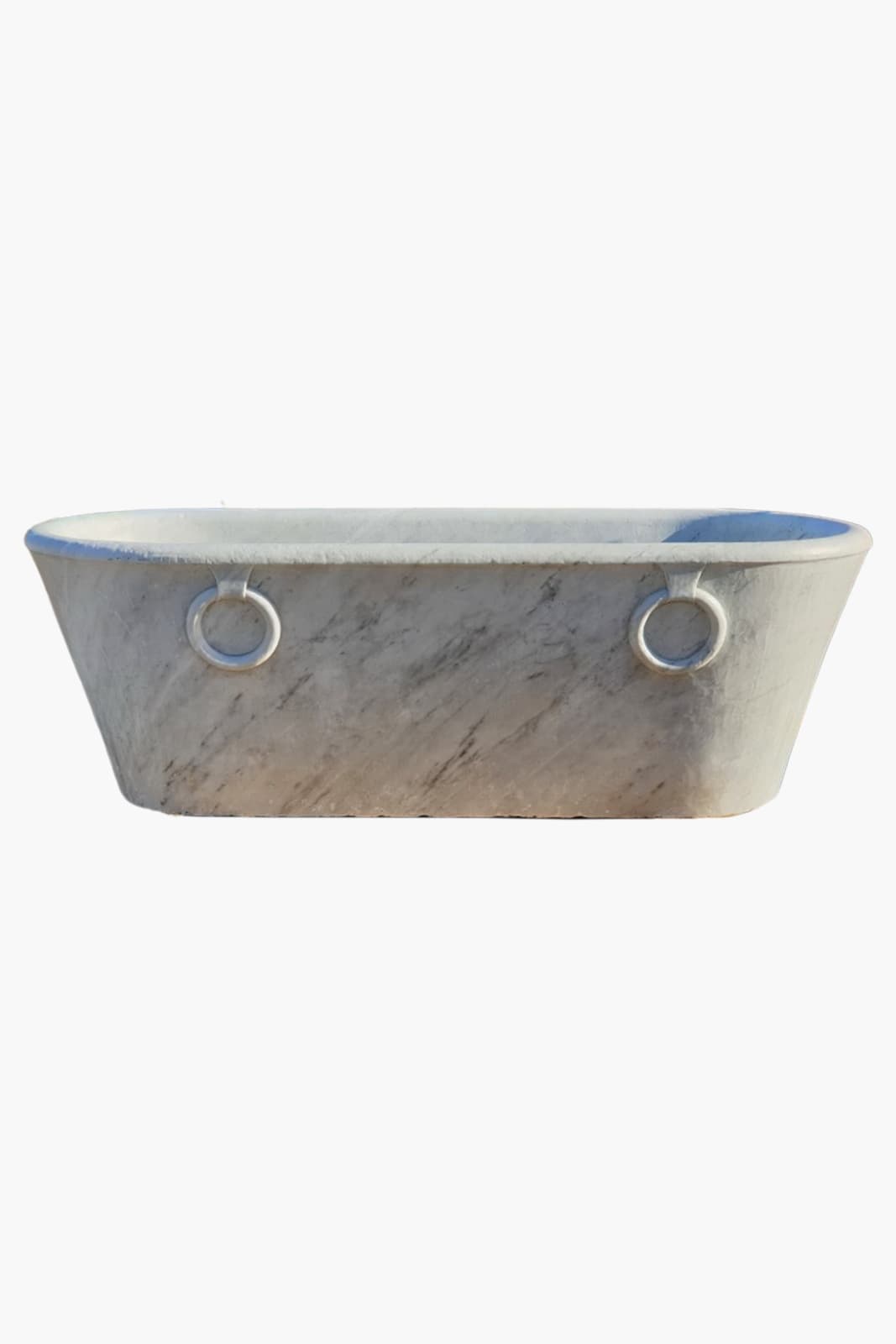 Antique Italian Carrara Marble Bath