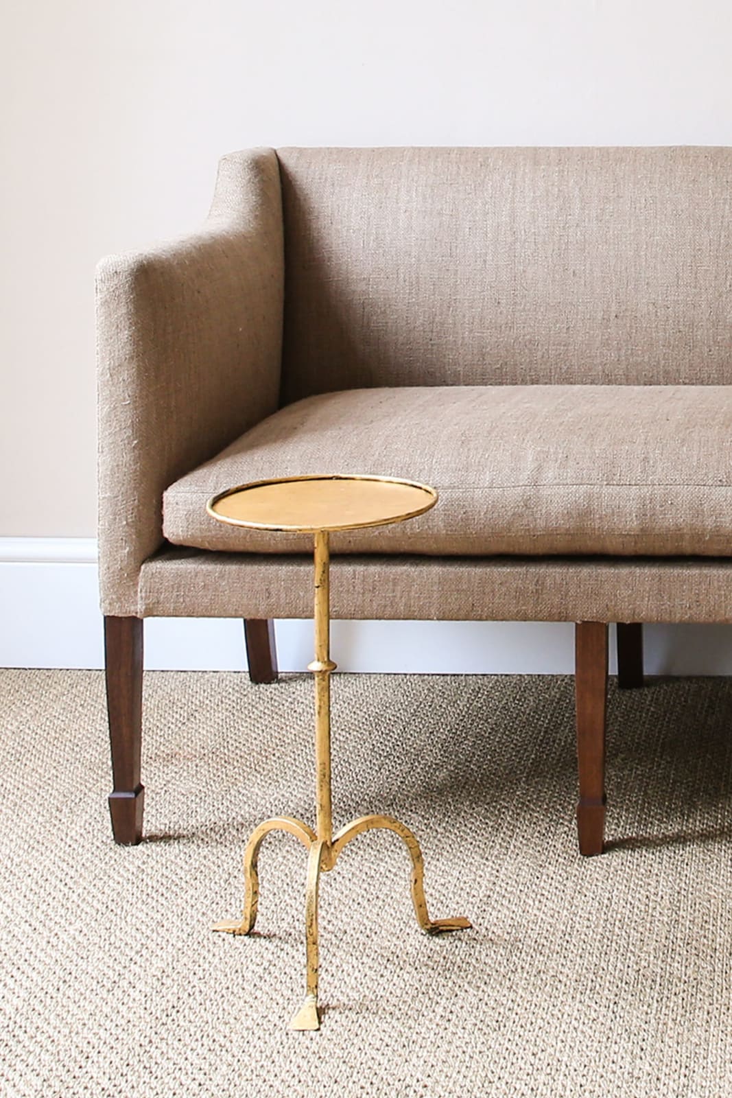 Wrought Iron Martini Table, Small