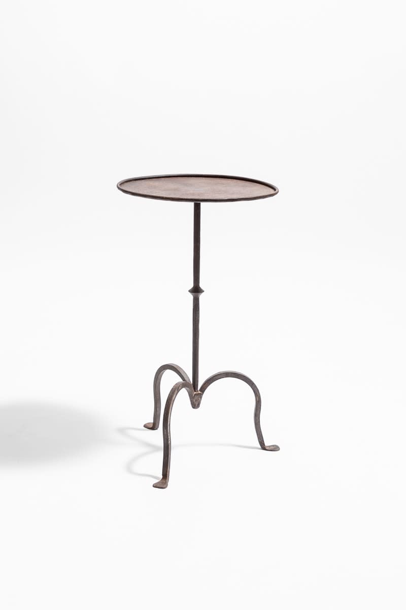 Wrought Iron Martini Table, Large