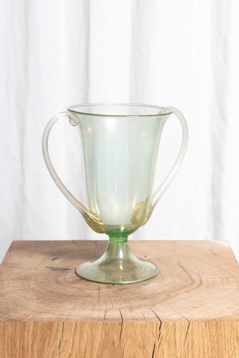 Twin-Handled Vase by Salviati & co.