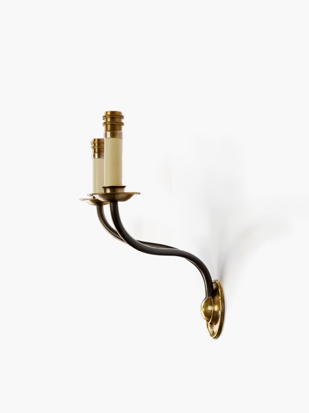 The George Twin Arm Wall Light