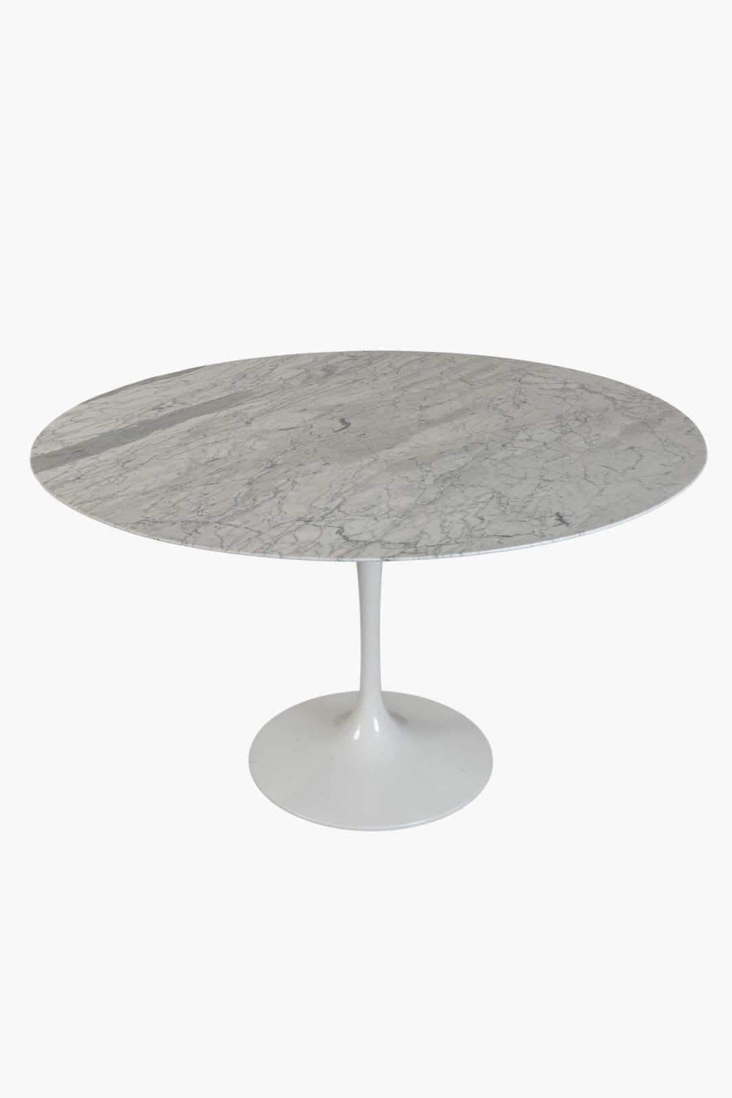 20th Century Carrara Marble Tulip Table by Eero Sarinen