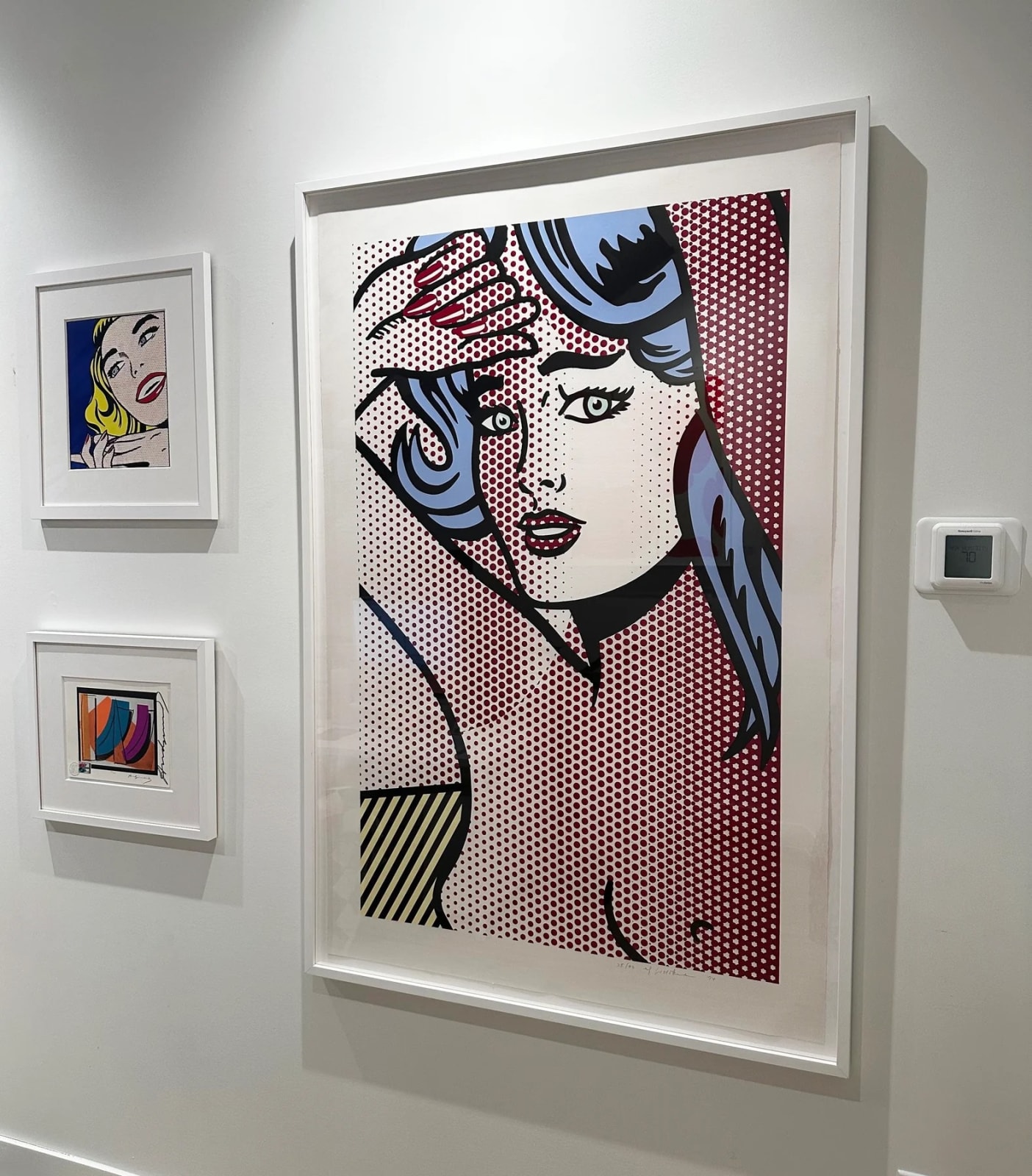 Roy Lichtenstein, Nude with Blue Hair, 1994