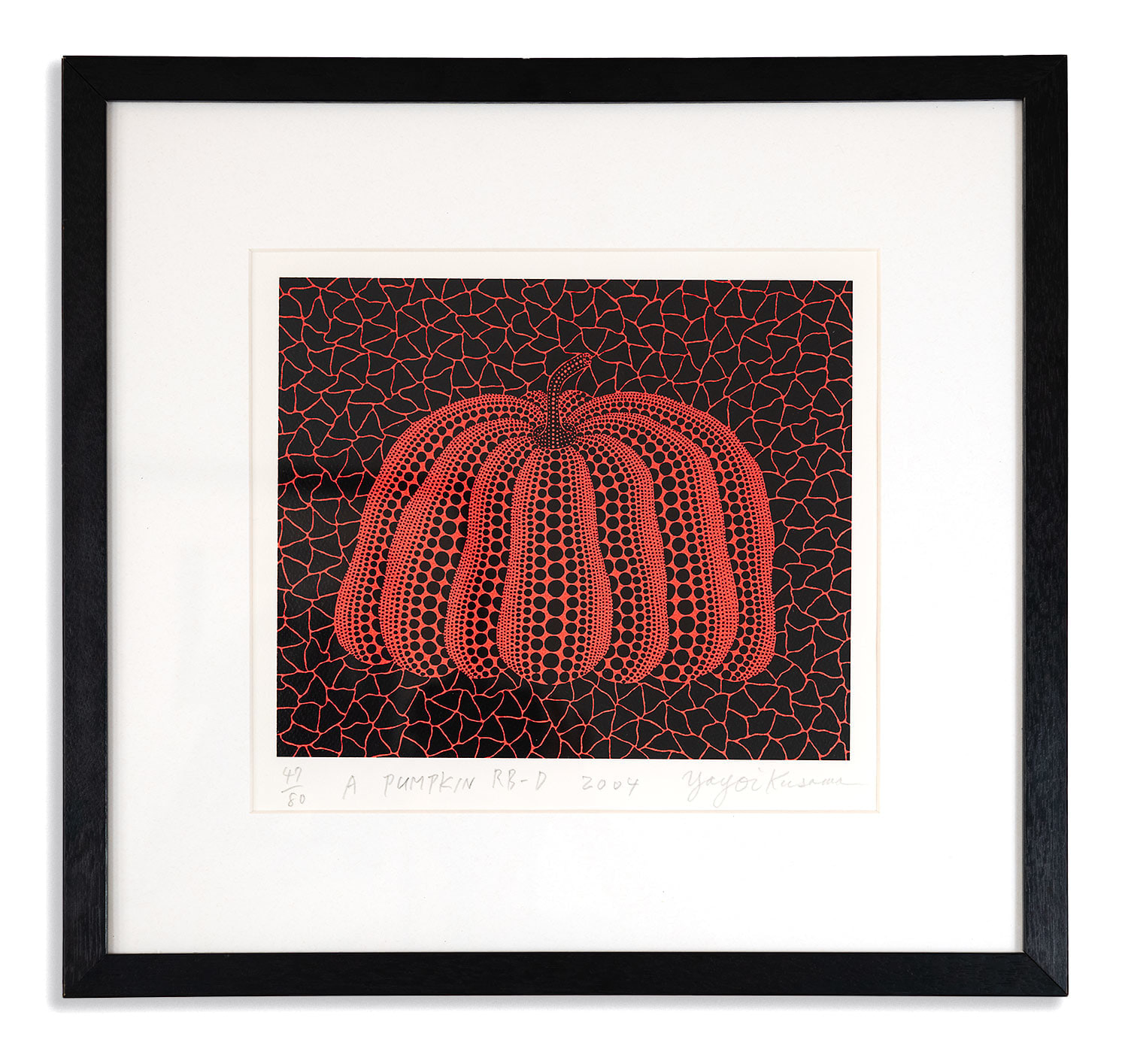 Yayoi Kusama, A pumpkin RB-B, 2004