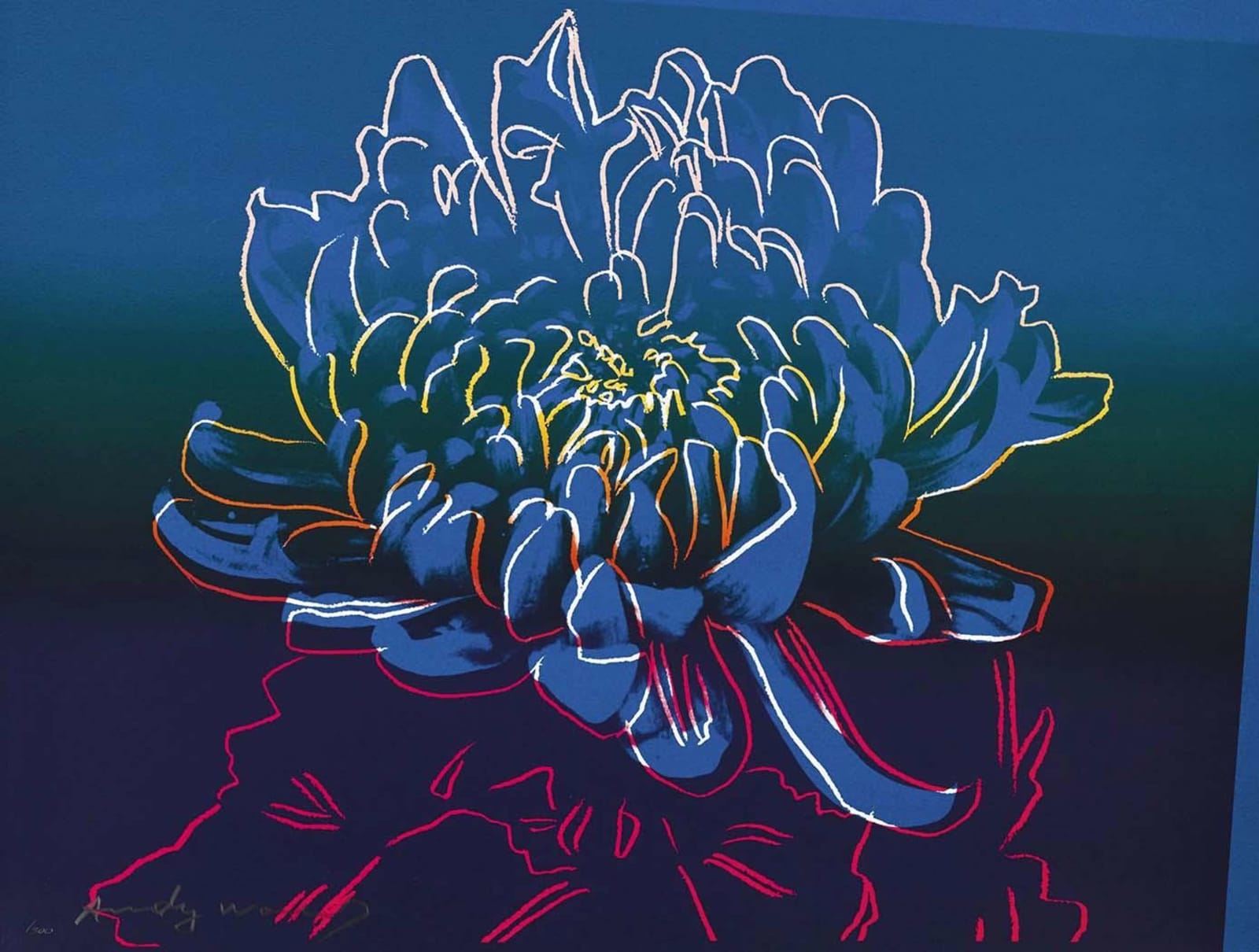 Andy Warhol, KIKU II.307, 1983