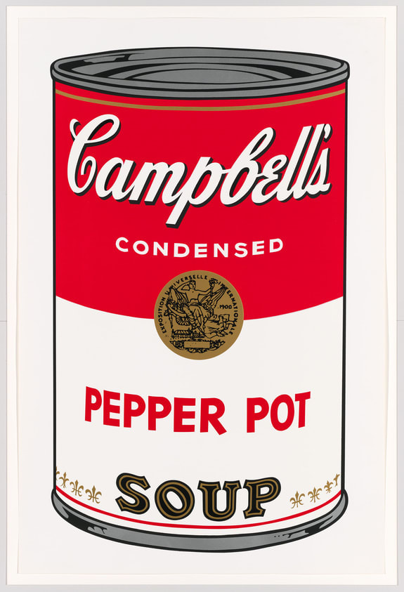 Andy Warhol, Pepper Pot Campbells Soup, 1968