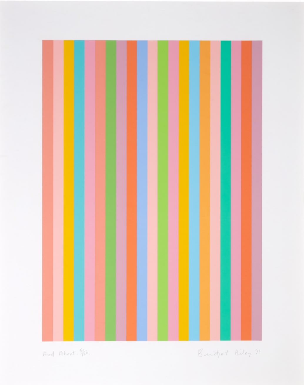 Bridget Riley, And About, 2011