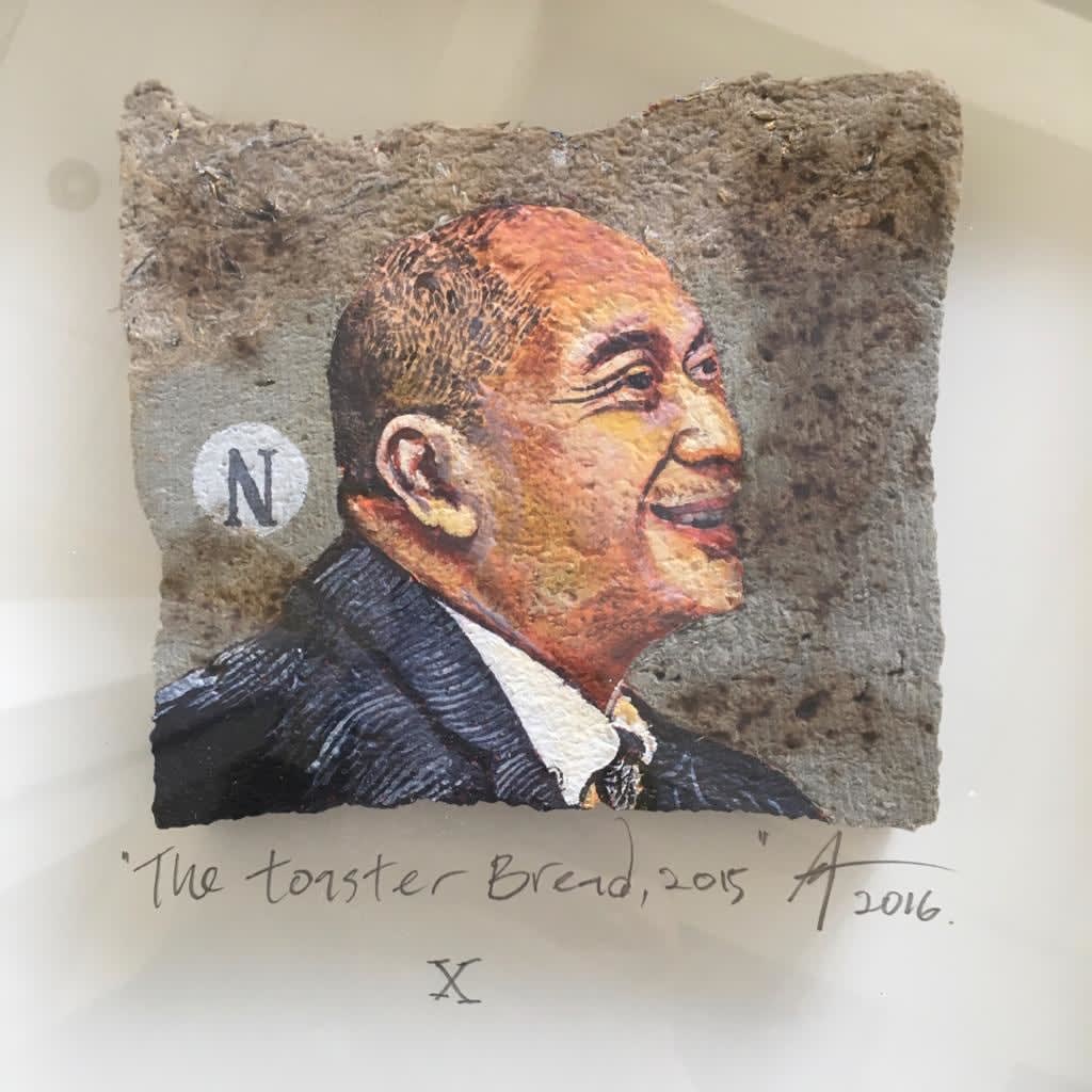 Azizan Paiman, The Toasted Bread X, N, 2015