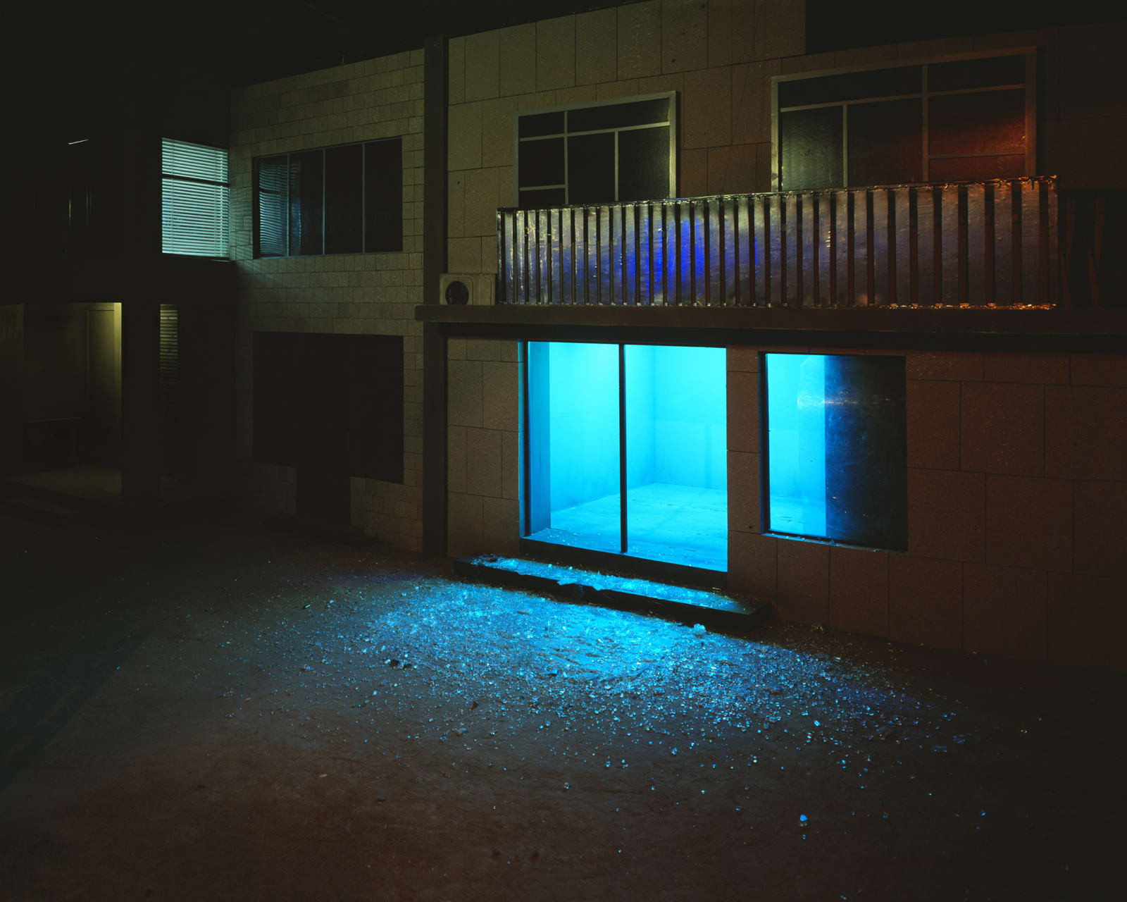 Chen Wei, Through The Glass Door, 2015