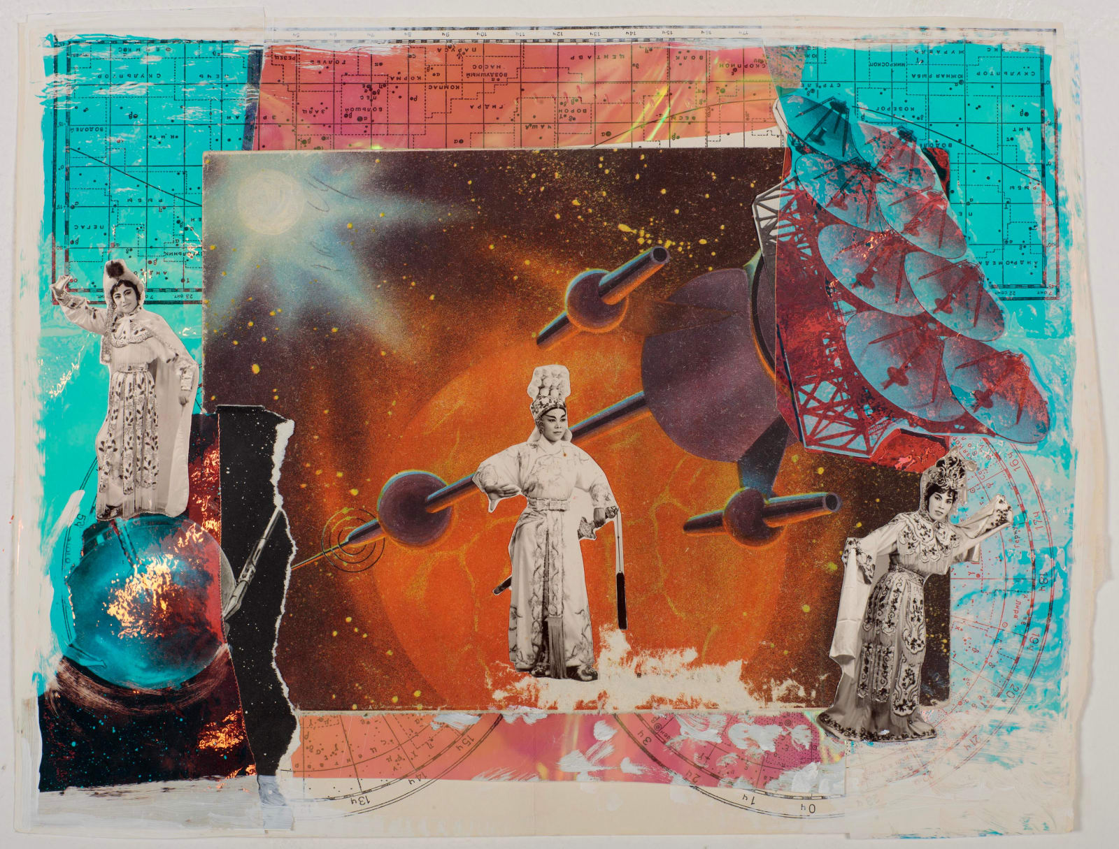 Ming Wong, Number 8 from Pictures from the Wayang Spaceship, 2022