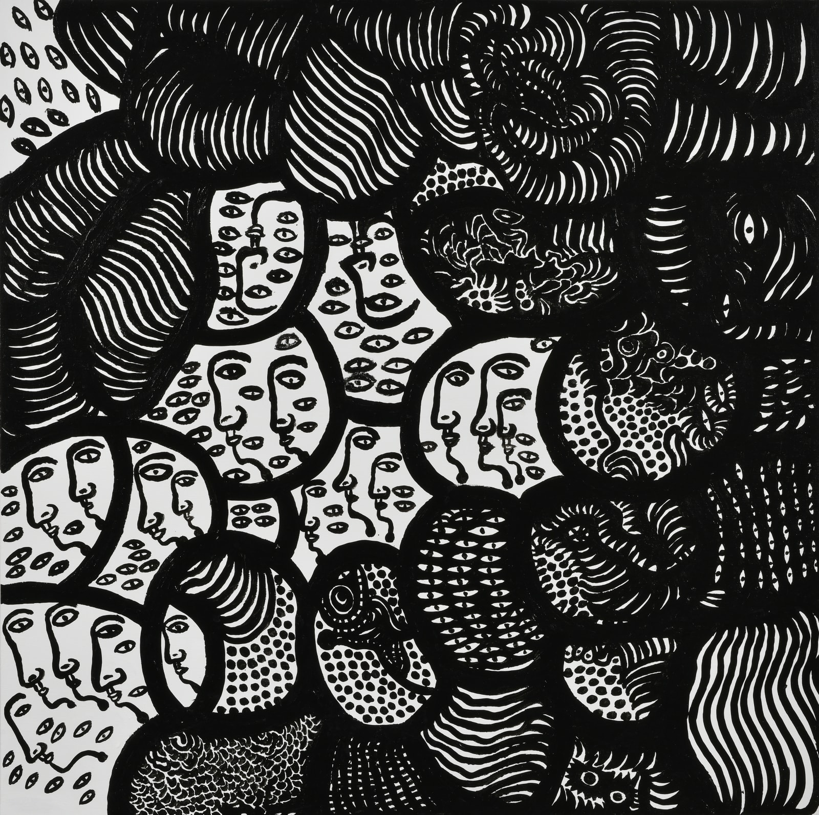 Yayoi Kusama, PEOPLE ON THE EARTH THAT I LOVE, 2019