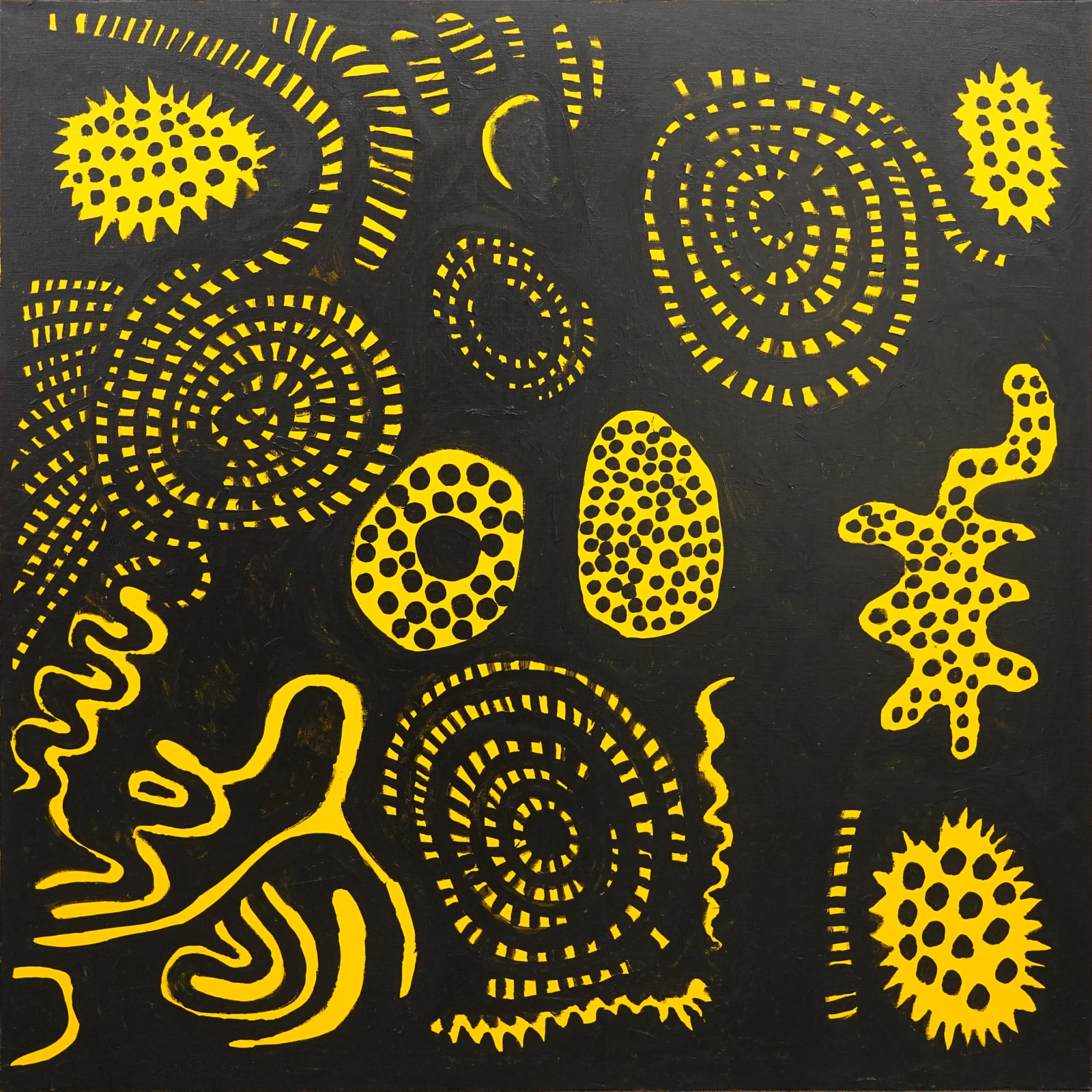Yayoi Kusama, DISTANT ARE THE STARS THAT SHINE ON THE PURSUIT OF TRUTH, 2021