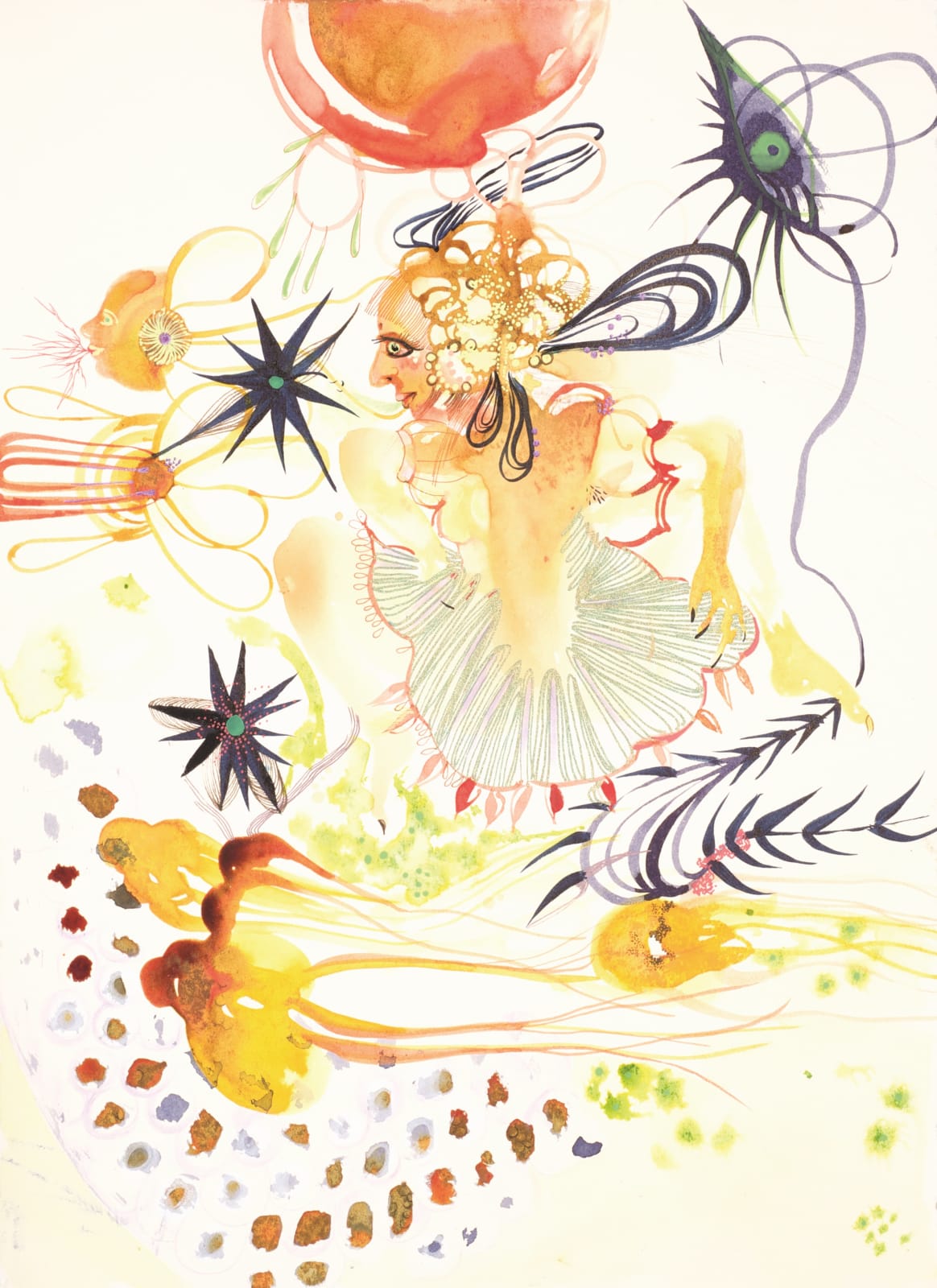 Rina Banerjee, Fetal and funny they clustered around her somewhat sunny and as many . Then in a flurry she drew from them her full hurry primitive and plain she pretended to play into Darwin's danger mixed and mingled her selectivity did not wander, 2010