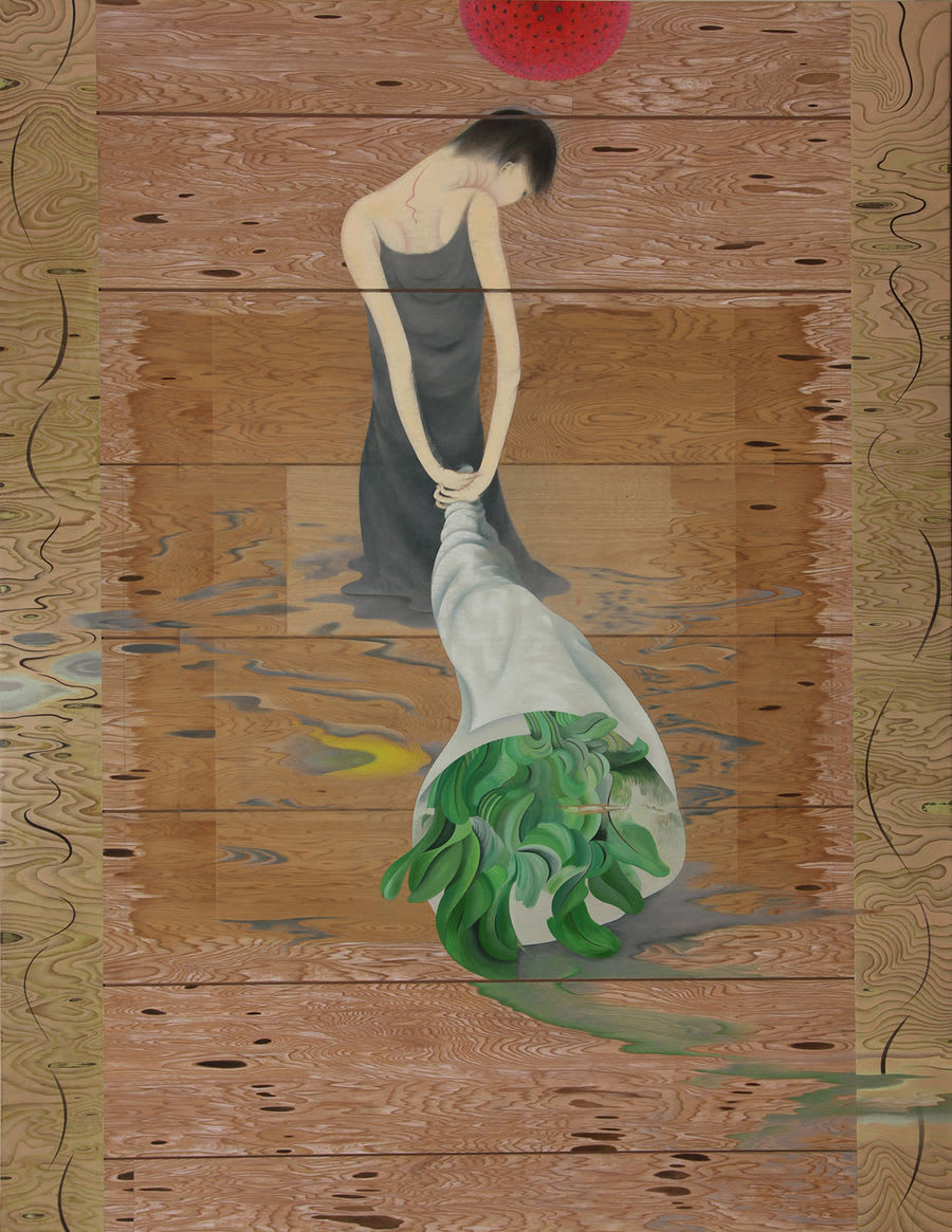 Tomoko Kashiki, Flower Sun and the Moon Reflected, 2013 | Ota Fine Arts