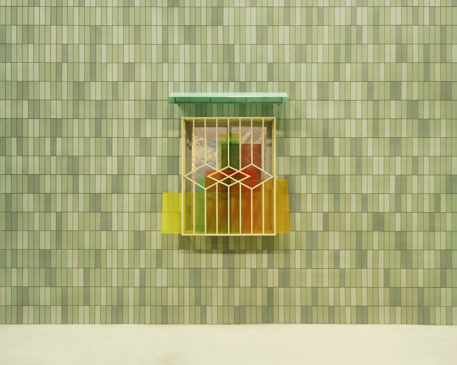 Chen Wei, Temporary Sculpture / New Window, 2021