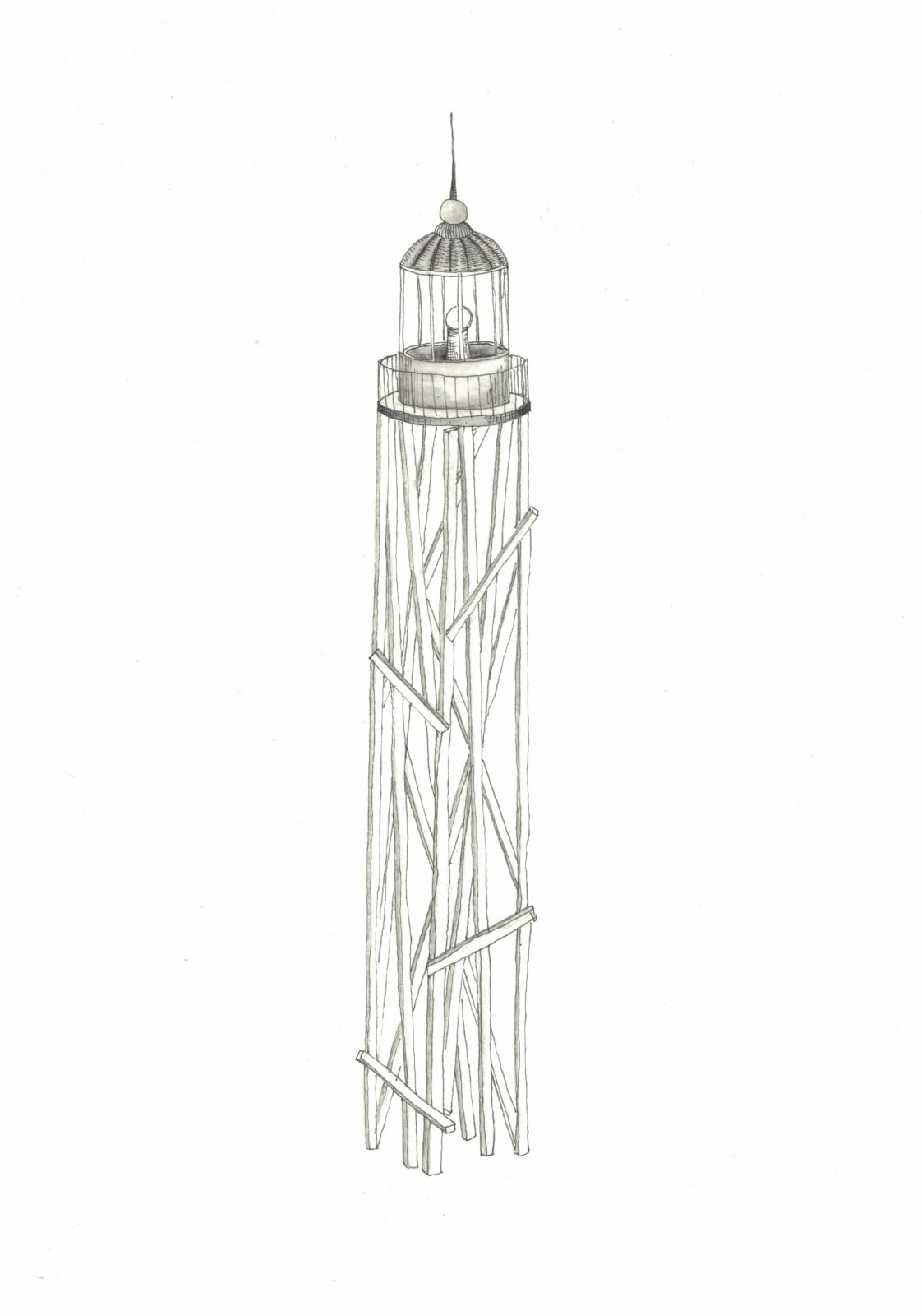 Hiraki Sawa, memoria paralela (light house IV), 2019