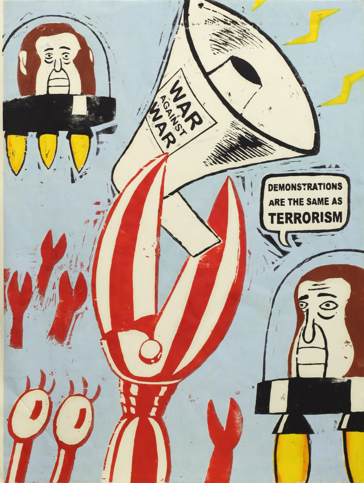 Nobuaki Takekawa, Demonstrations are the same as terrorism, 2016