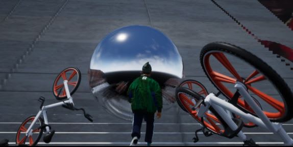ChillChill, Mobike Sisyphus, 2018