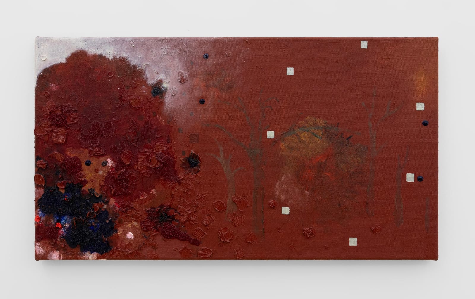 Oskar Hult, Rött landskap [Red Landscape], 2024