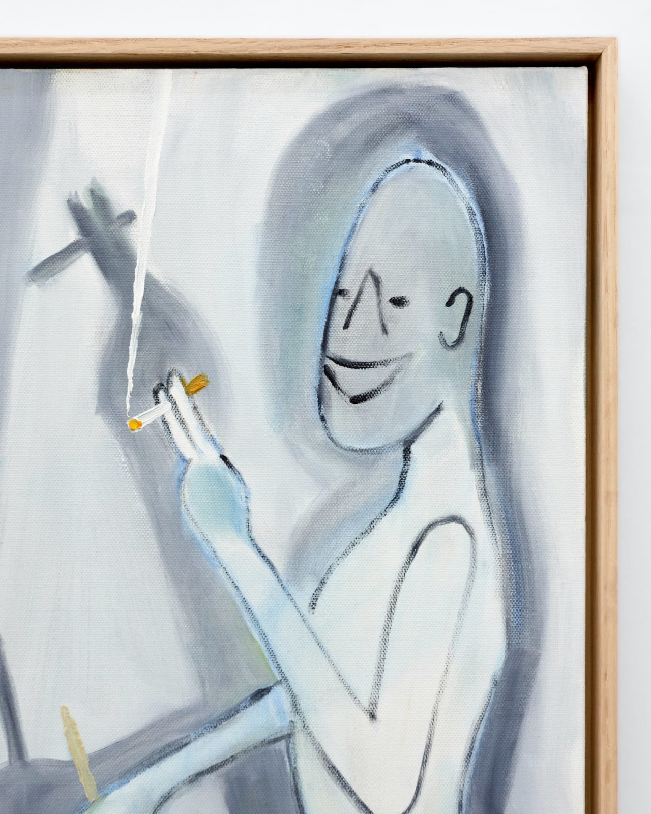 Keith Boadwee, Studio Selfie With Boner Palette, 2021