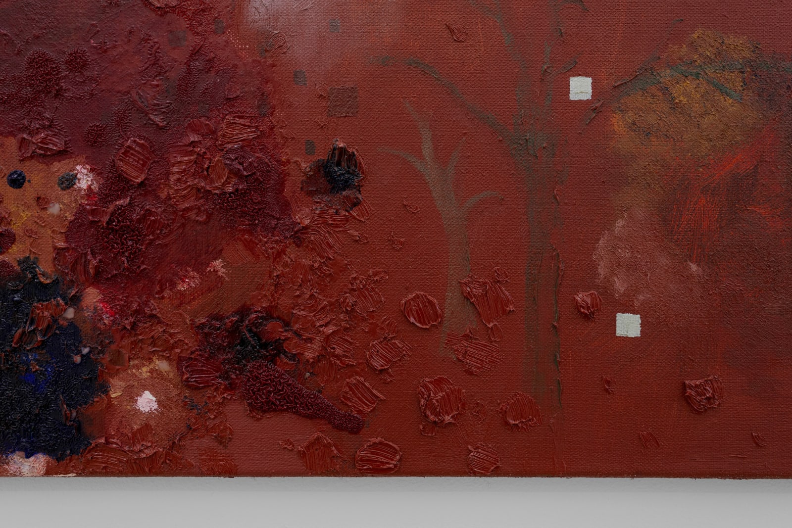 Oskar Hult, Rött landskap [Red Landscape], 2024