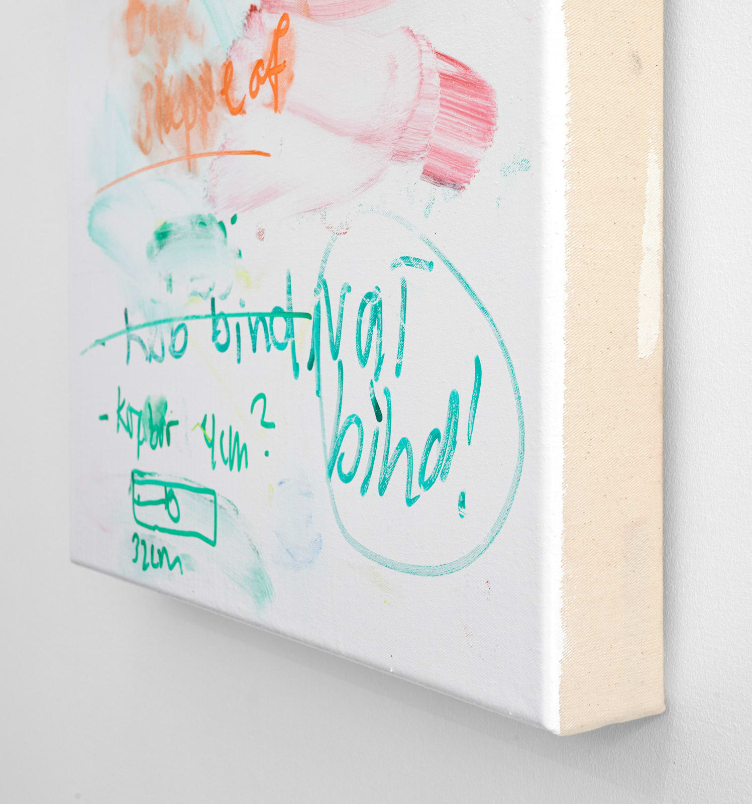 Julie Koldby, To-do painting 5 (Natbind!), 2025