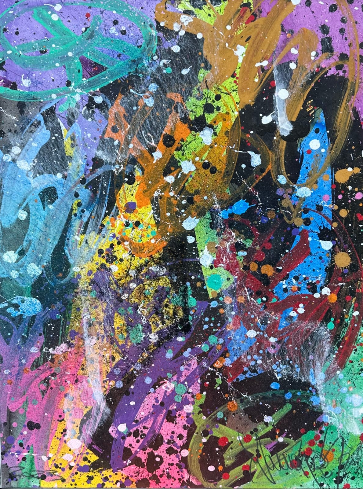 JonOne, untitled, 2023