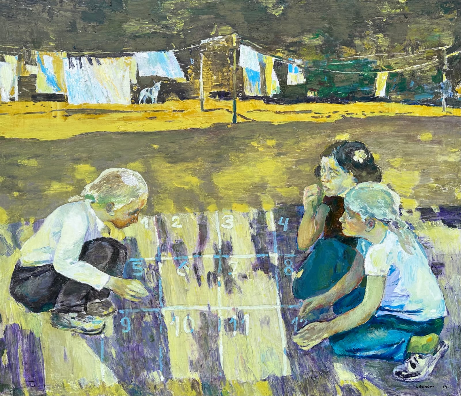 YAROSLAV LEONETS, Children's games , 2024