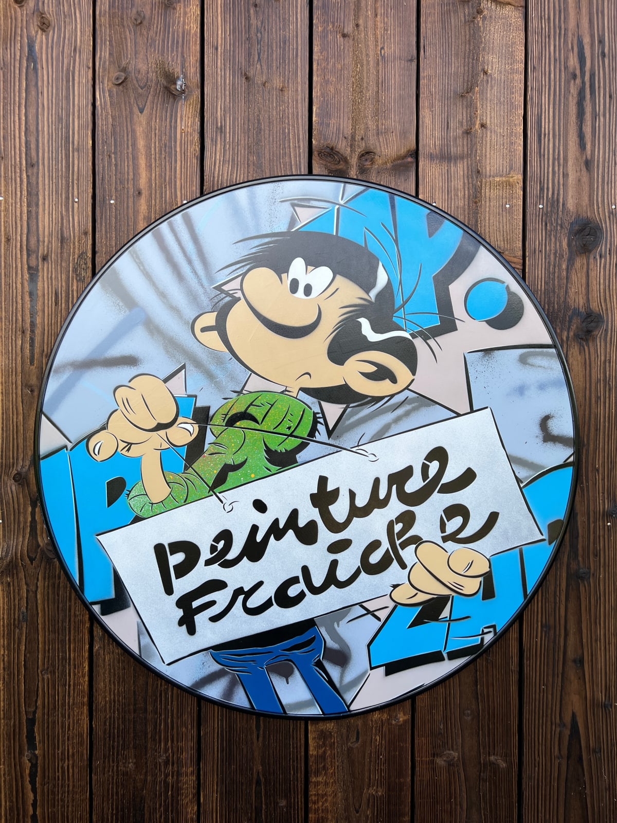 Dezache, Peinture fraiche, 2024