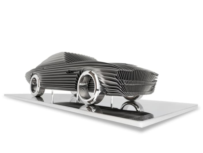 Antoine Dufilho, Aston Martin DBS raw metal, 2025