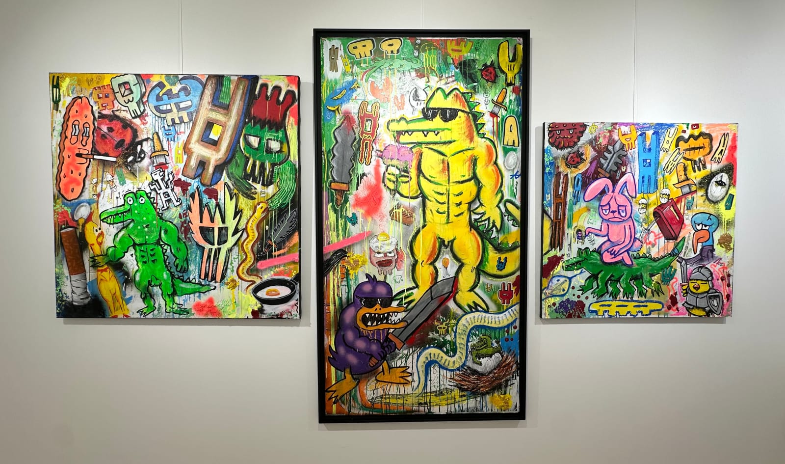 Cumbone, Reptiles versus volatiles , 2025