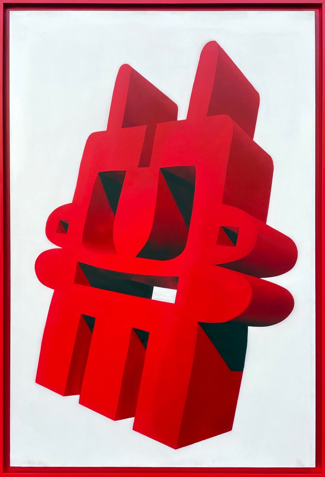 Cumbone, Masque rouge, 2023