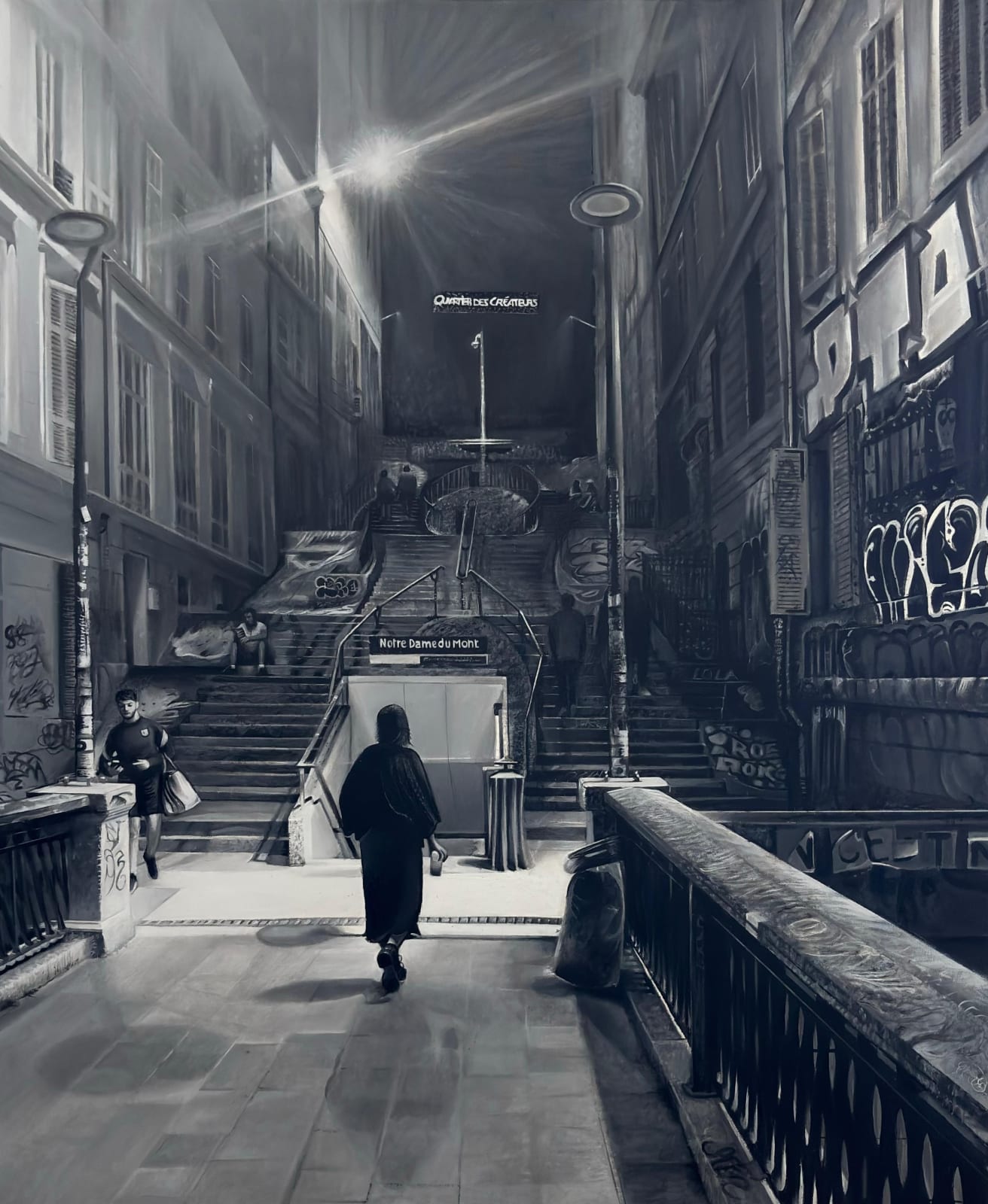 Clément Verdière, sur le chemin du Cours Julien, 2025