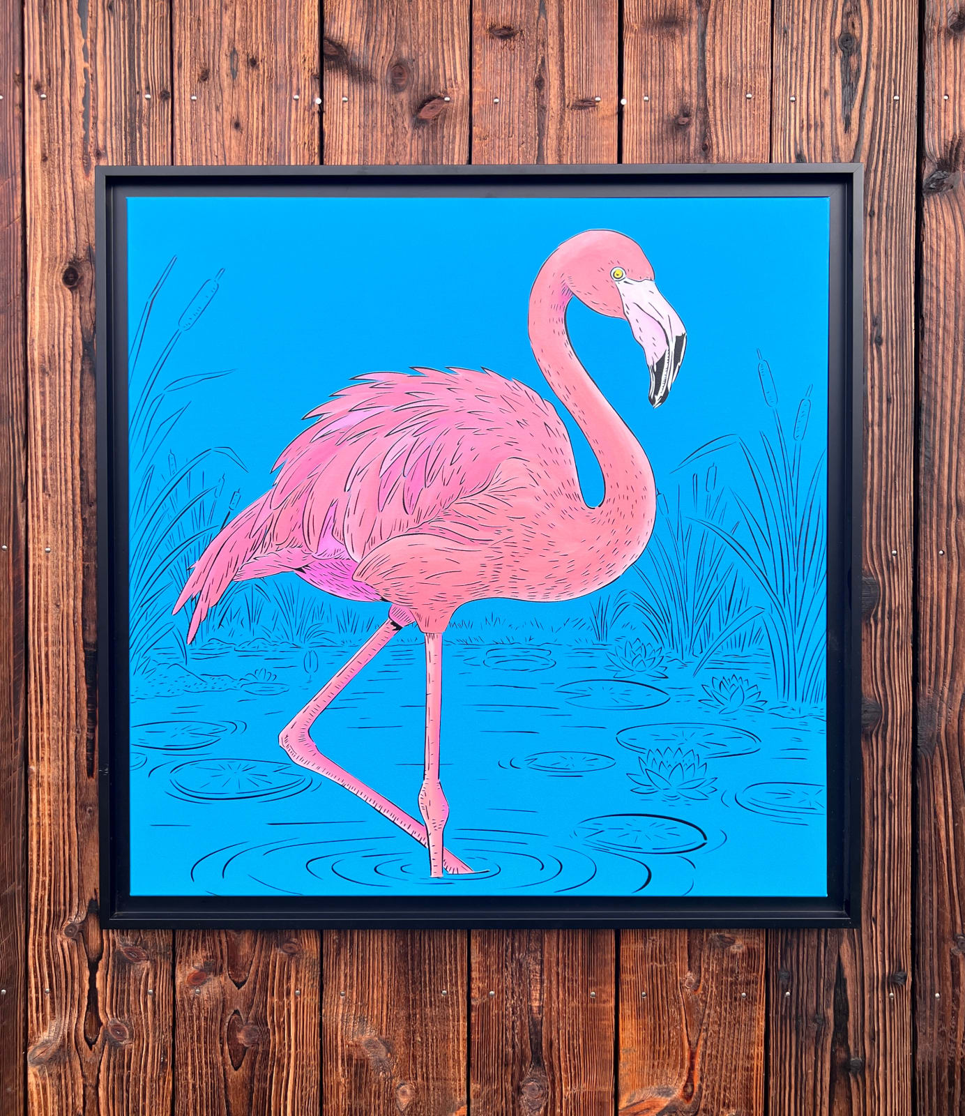 Dezache, flamingo 1, 2025