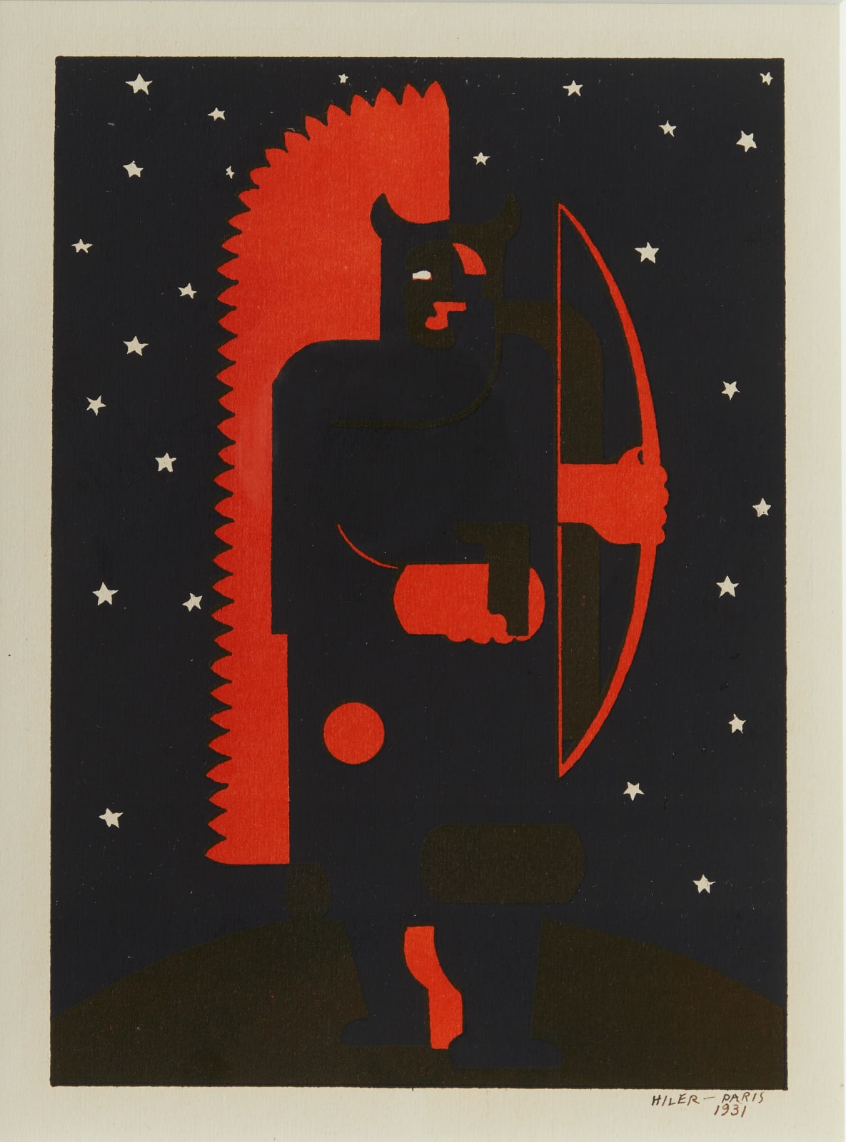 Hilaire Hiler, Manitaur - Coming out of the Sea