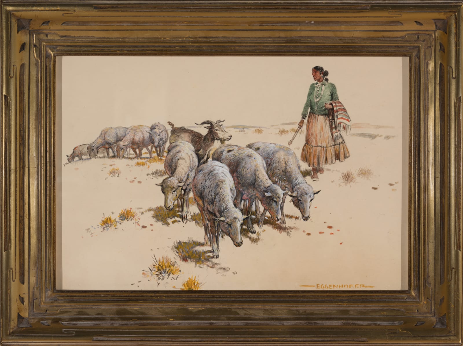 Nick Eggenhofer, Navajo Sheep