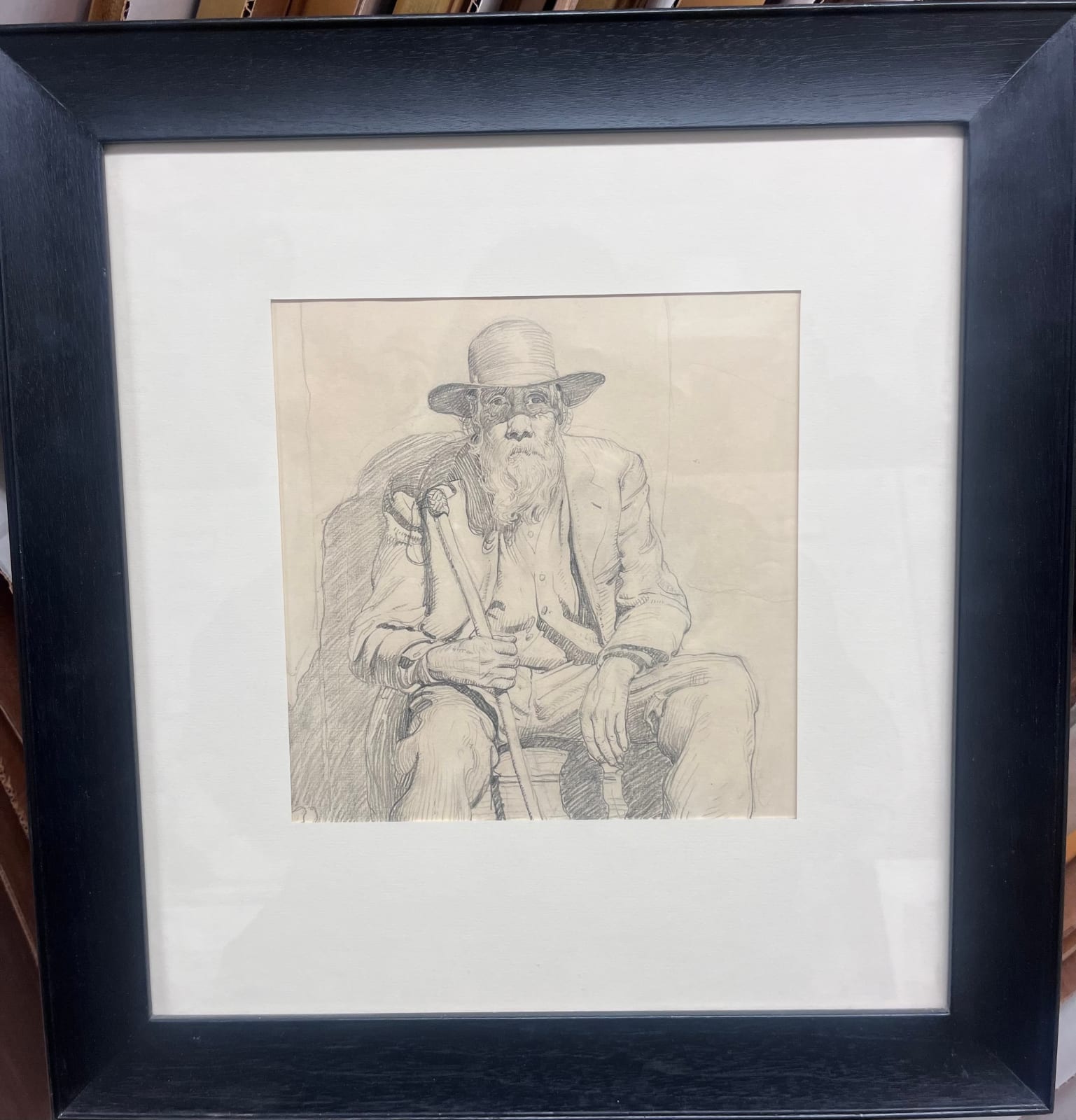 E. Martin Hennings, Study for "The Sheepherder"