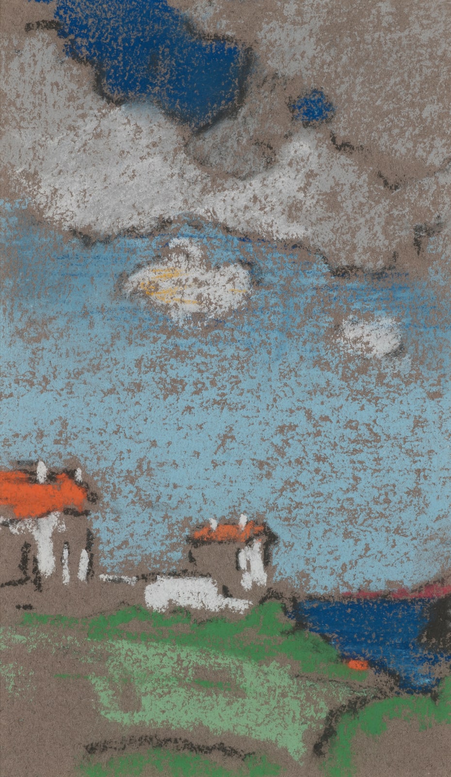 William Penhallow Henderson, Pyrenees - On the Ocean, c. 1910