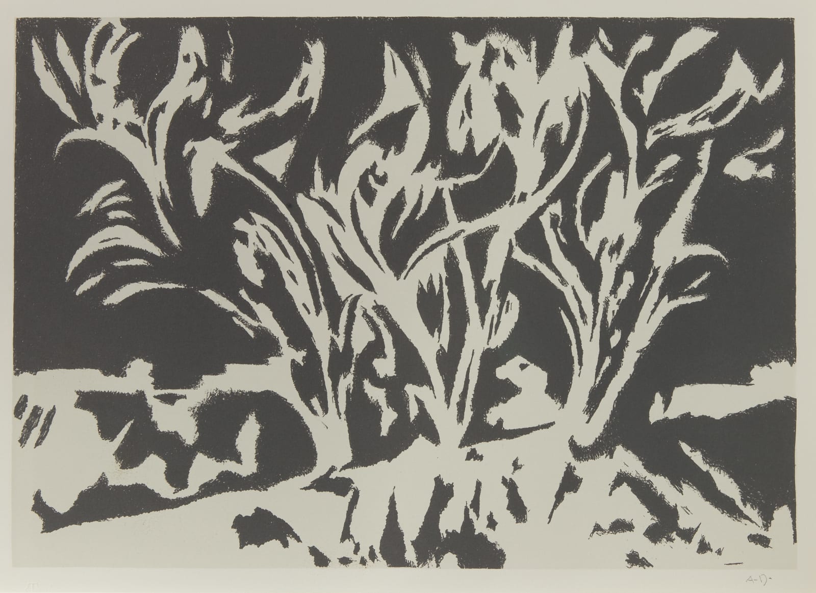 Andrew Dasburg, Trees (Mirror)