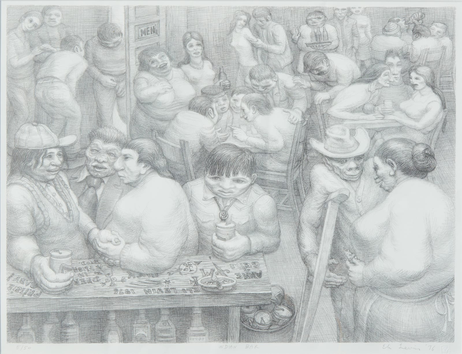 Eli Levin, Indian Bar, d. 1976