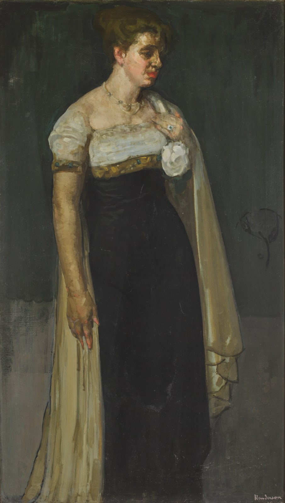 William Penhallow Henderson, Portrait of Ms. Roy McWilliams, c. 1915
