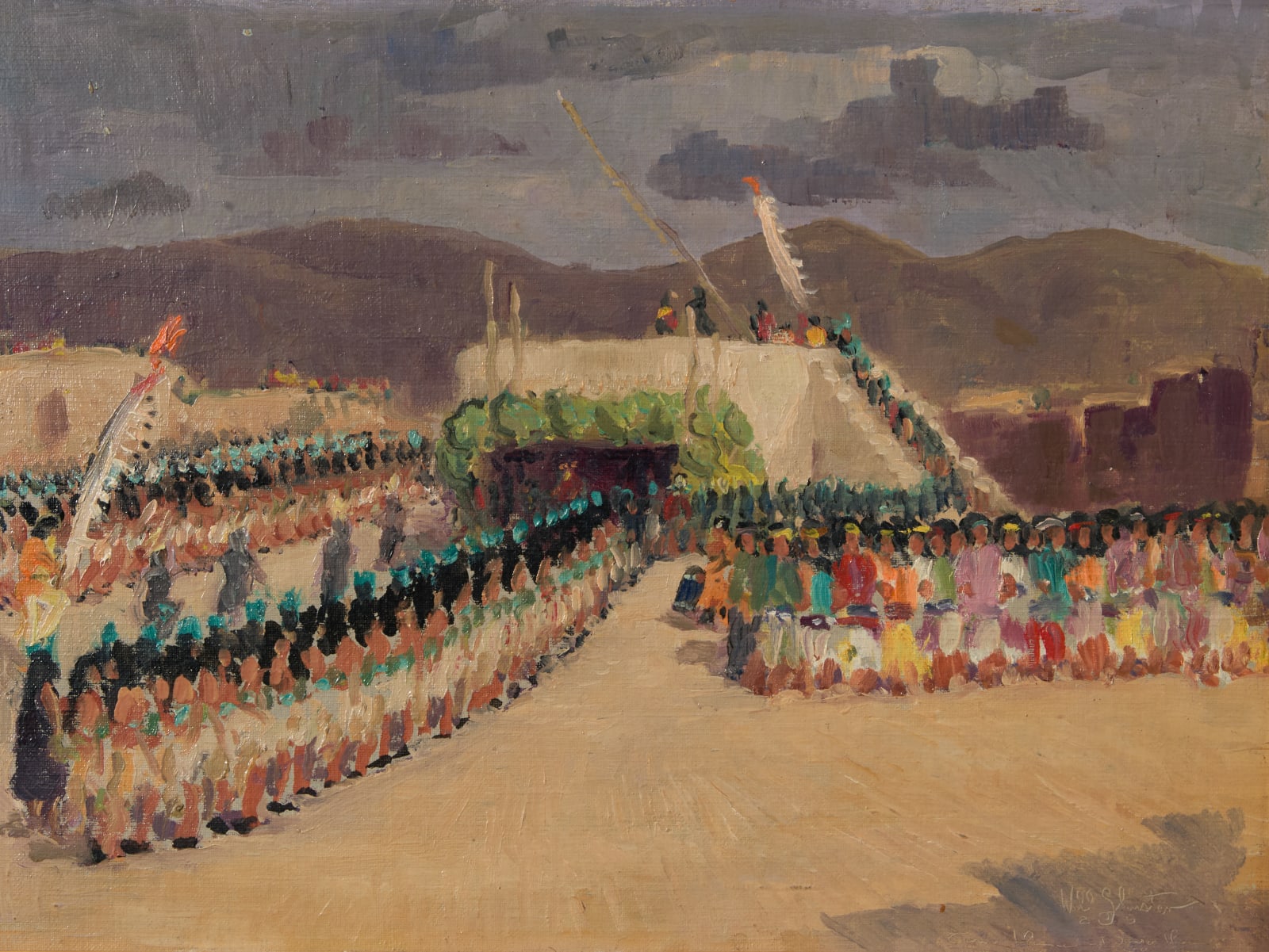 Will Shuster, The Corn Dance at Santo Domingo